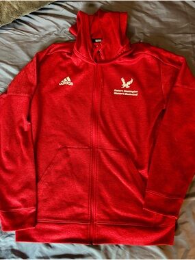 adidas Red EWU Womens basketball Athletic Hoodie